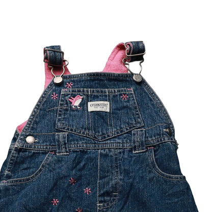 OshKosh Kids Dress Dungarees Blue Age 18M