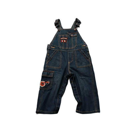 OshKosh Kids  Dungarees Blue Age 18M