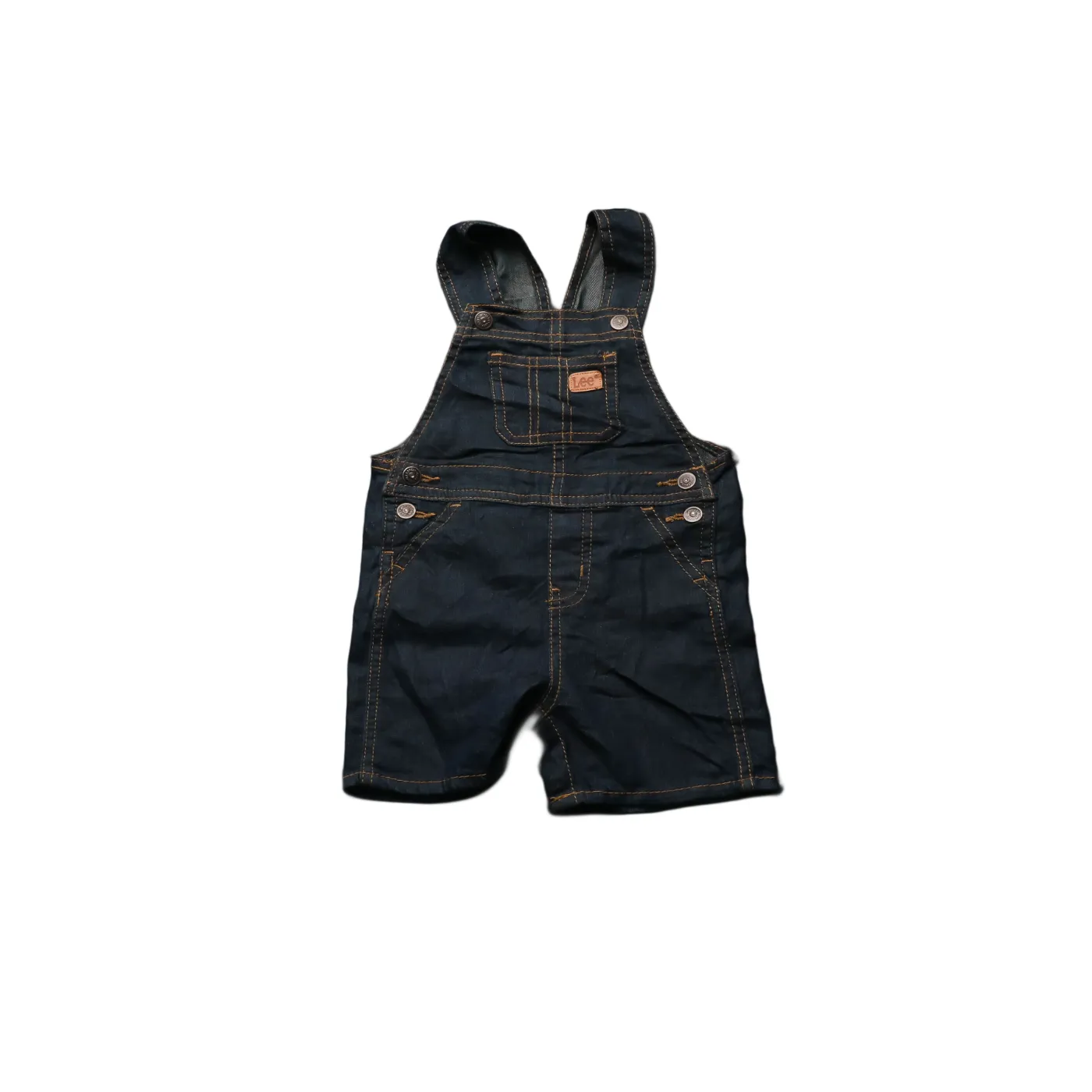Lee Kids Shortall Dungarees Blue Age 18M