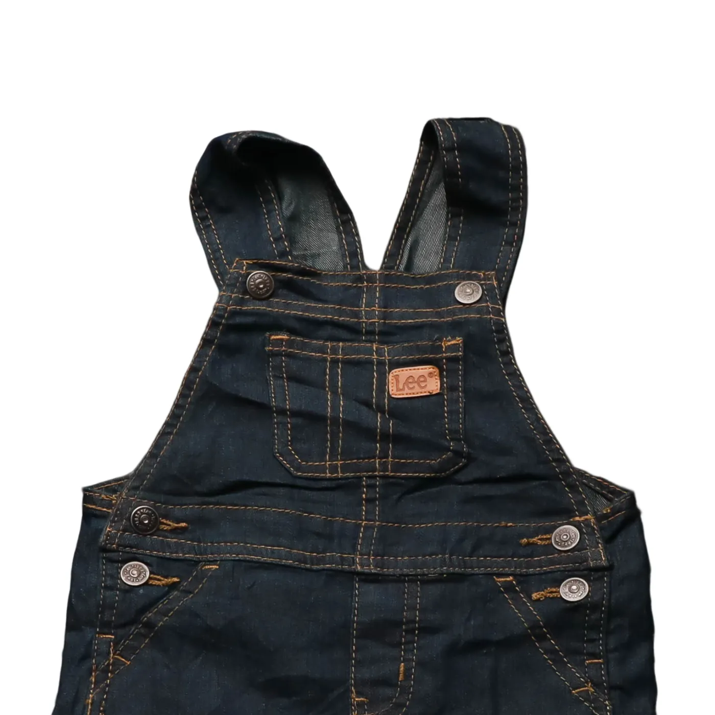 Lee Kids Shortall Dungarees Blue Age 18M