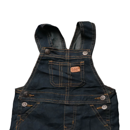 Lee Kids Shortall Dungarees Blue Age 18M