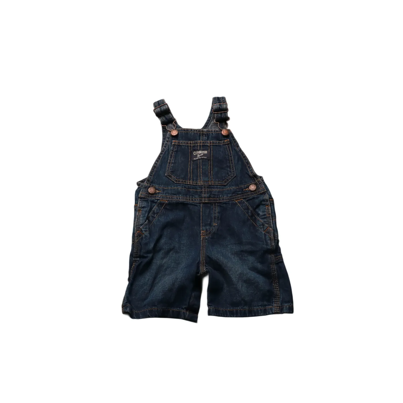 OshKosh Kids Shortall Dungarees Blue Age 24M