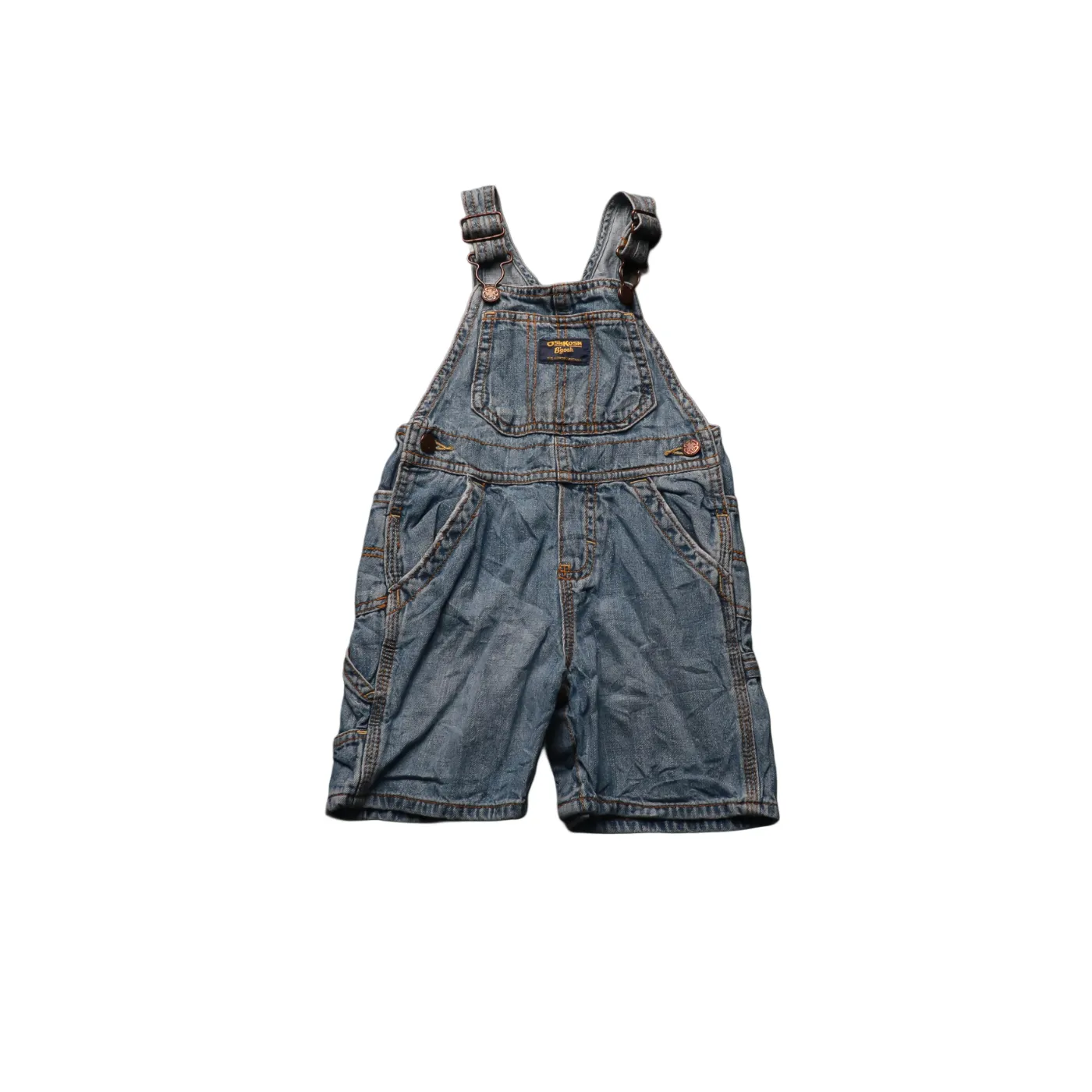 OshKosh Kids Shortall Dungarees Blue Age 24M