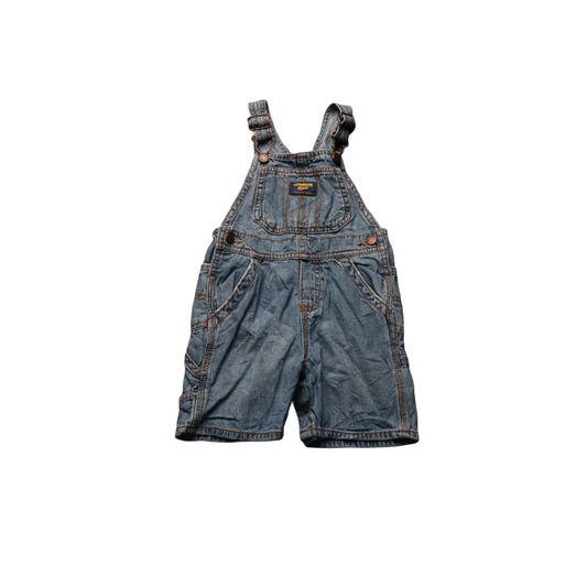 OshKosh Kids Shortall Dungarees Blue Age 24M