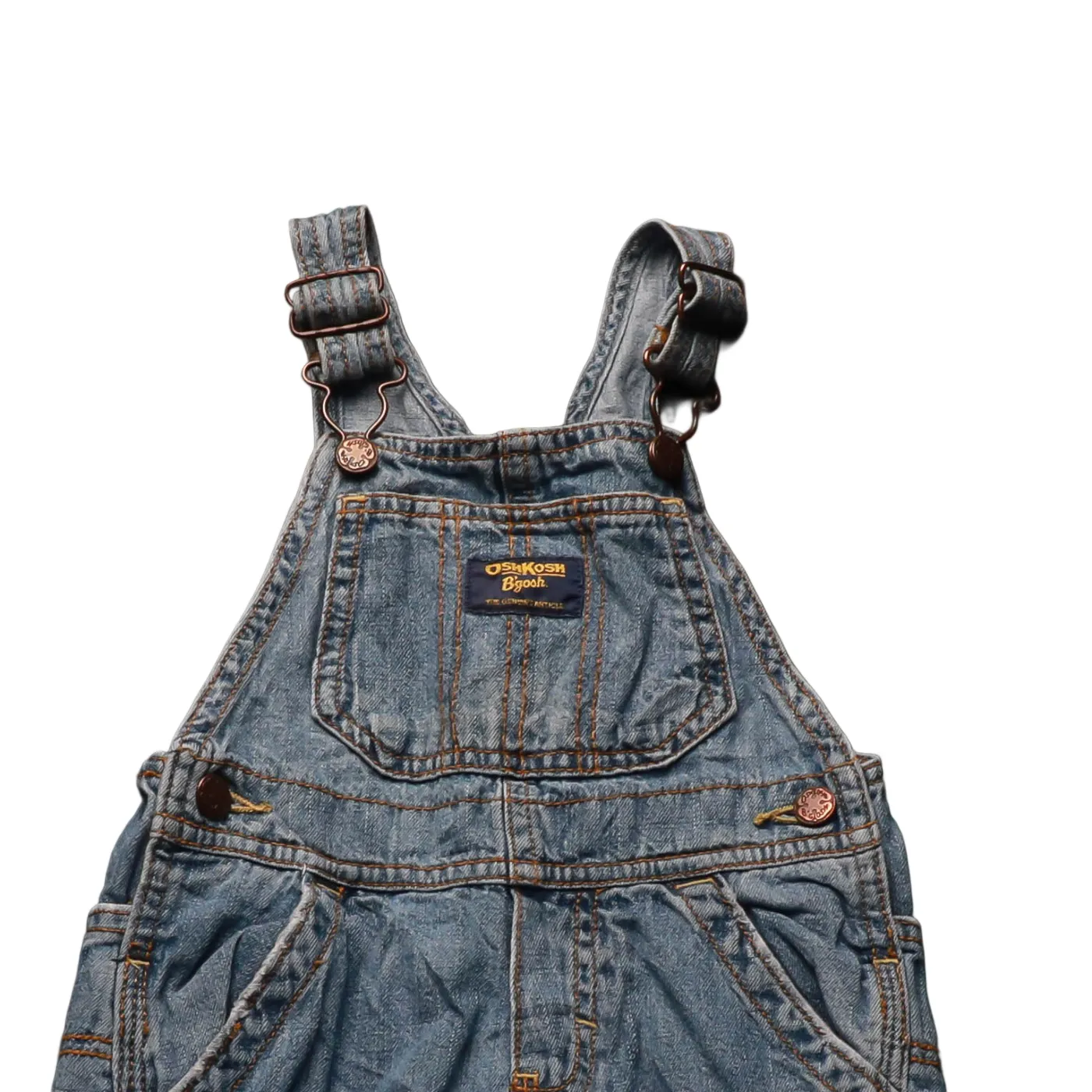 OshKosh Kids Shortall Dungarees Blue Age 24M