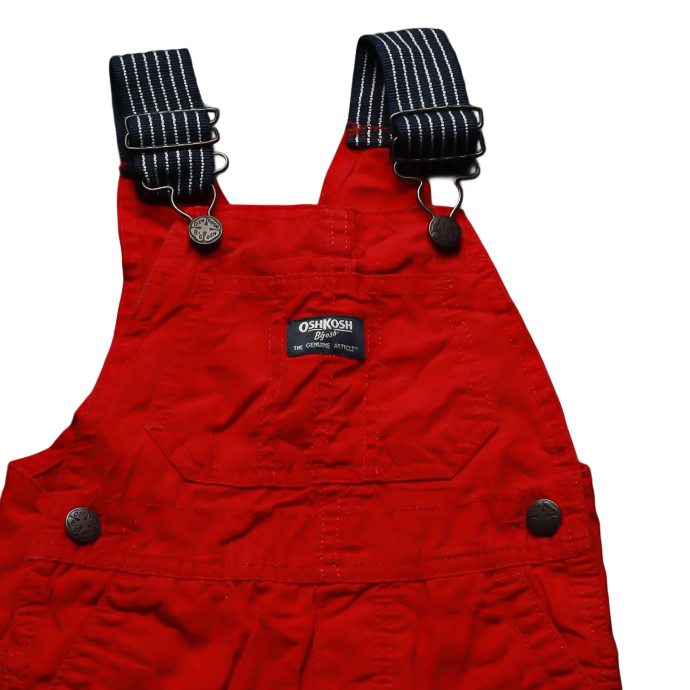 OshKosh Kids Shortall Dungarees Red Age 2T