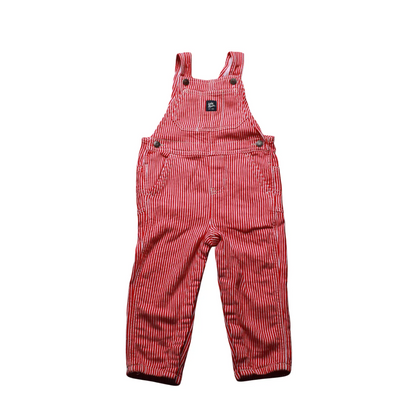 OshKosh Kids Stripe Dungarees Multicolour Age 24M