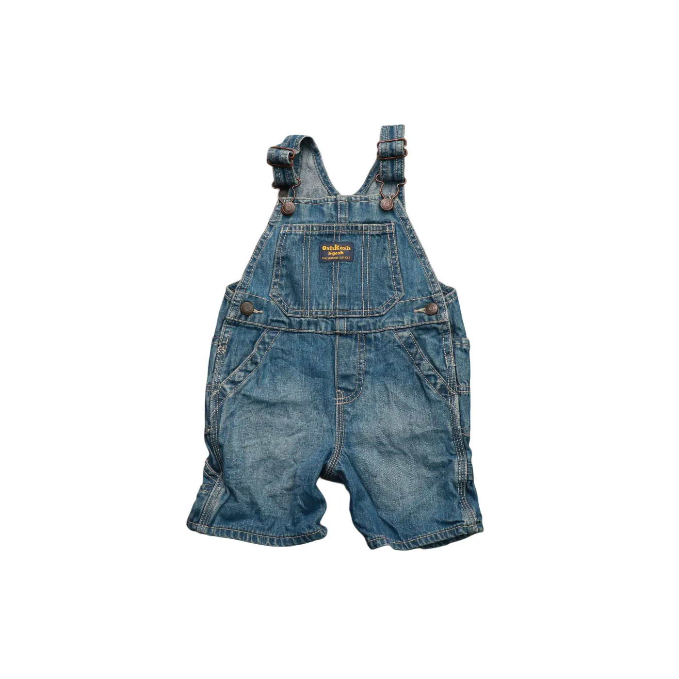 OshKosh Kids Shortall Dungarees Blue Age 18M
