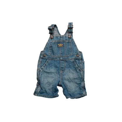 OshKosh Kids Shortall Dungarees Blue Age 18M