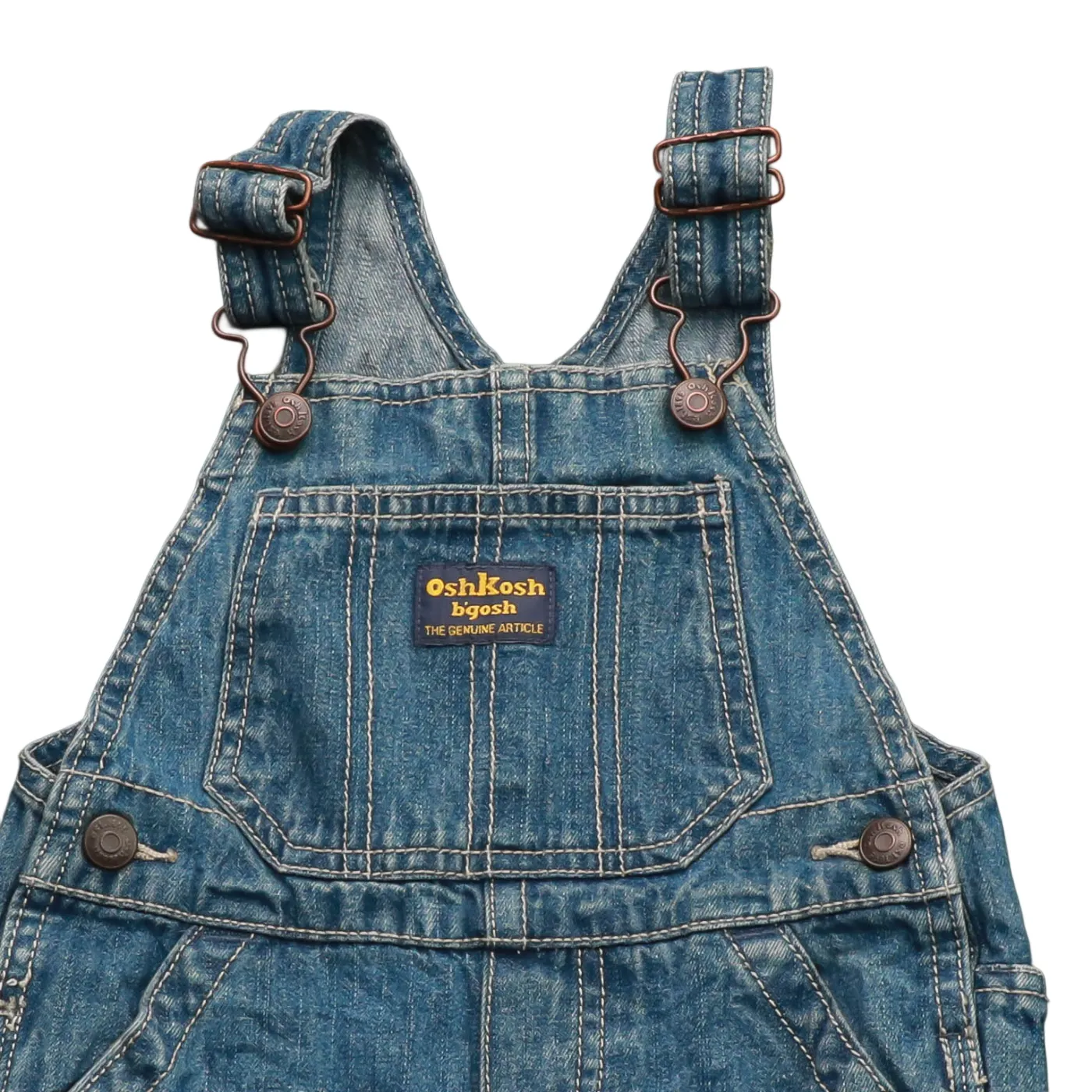 OshKosh Kids Shortall Dungarees Blue Age 18M