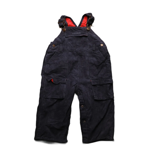 OshKosh Kids Padded Corduroy Dungarees Blue Age 18M