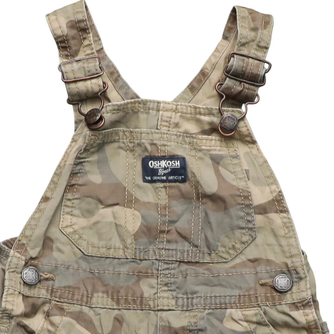OshKosh Kids Camo Dungarees Multicolour Age 18M