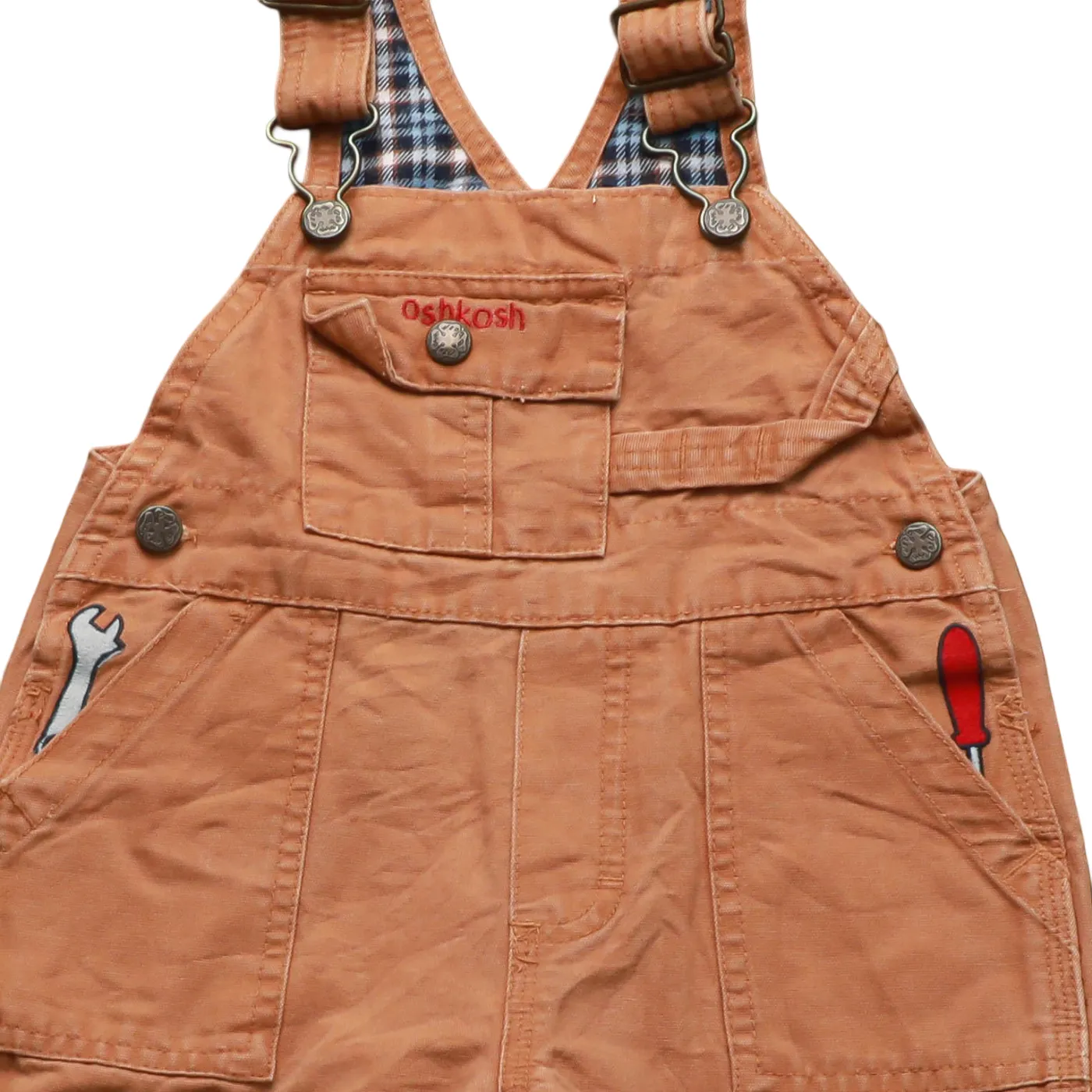 OshKosh Kids Workwear Dungarees Brown Age 18M