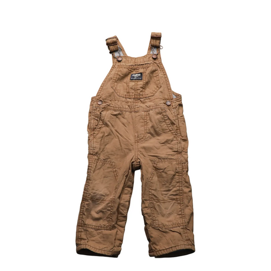 OshKosh Kids  Dungarees Brown Age 18M