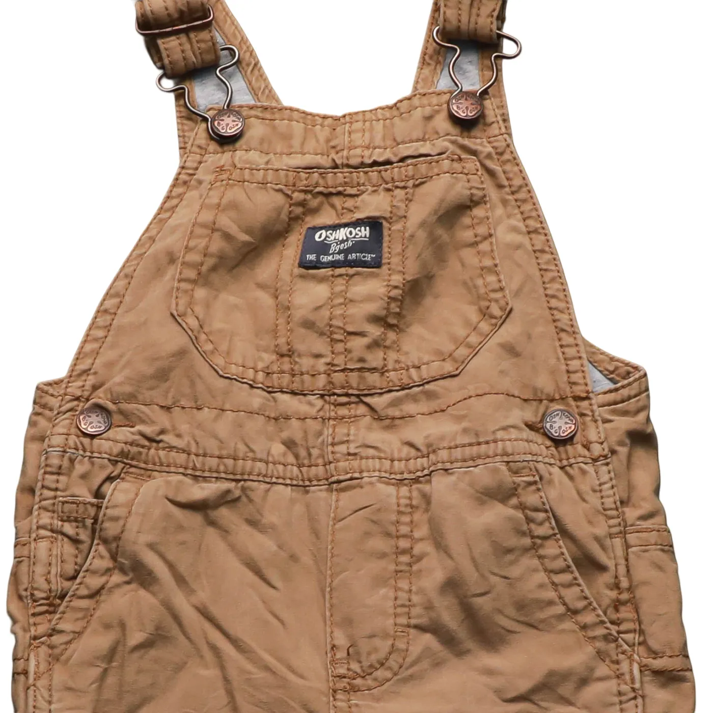 OshKosh Kids  Dungarees Brown Age 18M
