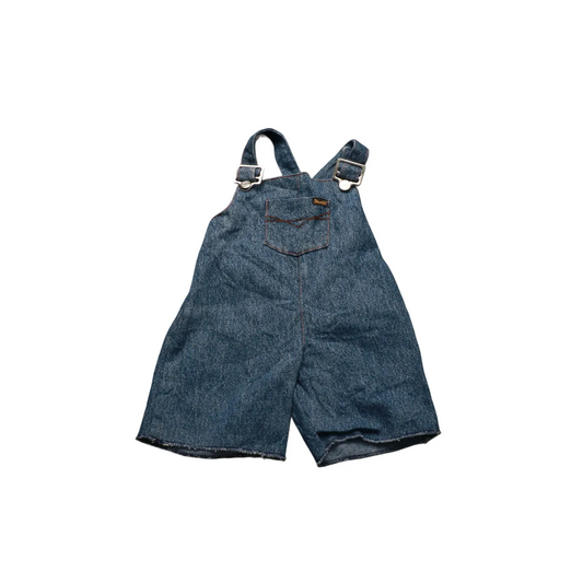 Wrangler Kids Shortall  Dungarees Blue Age 18M