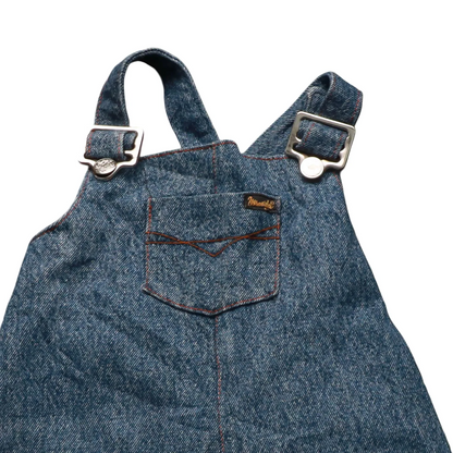 Wrangler Kids Shortall  Dungarees Blue Age 18M