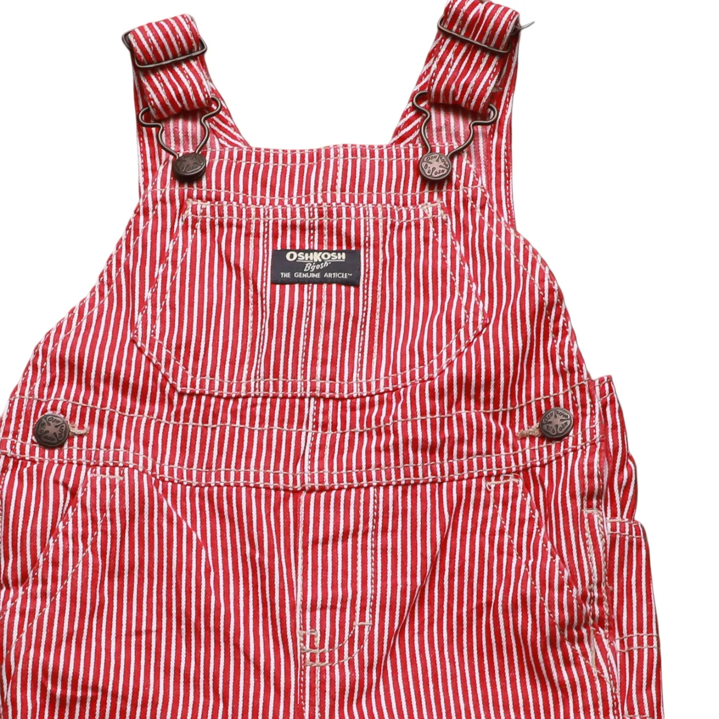 OshKosh Kids Stripe Dungarees Multicolour Age 18M
