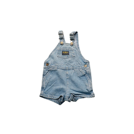 OshKosh Kids Shortall Dungarees Blue Age 18M