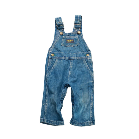 OshKosh Kids  Dungarees Blue Age 18M