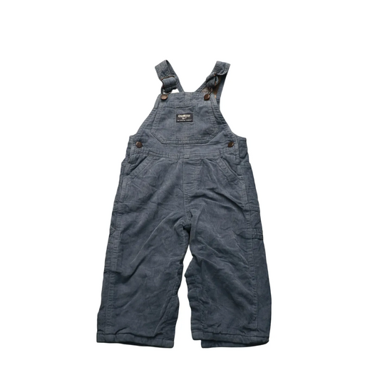 OshKosh Kids Corduroy Dungarees Blue Age 18M