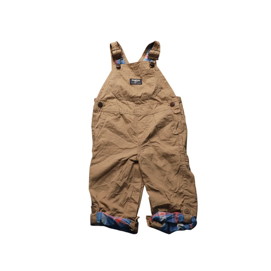 OshKosh Kids  Dungarees Brown Age 18M