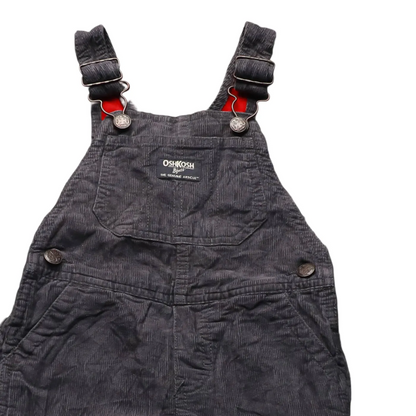 OshKosh Kids Corduroy Dungarees Grey Age 18M