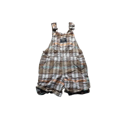 OshKosh Kids Check Dungarees Multicolour Age 18M