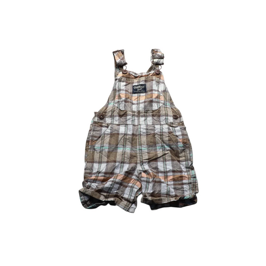 OshKosh Kids Check Dungarees Multicolour Age 18M