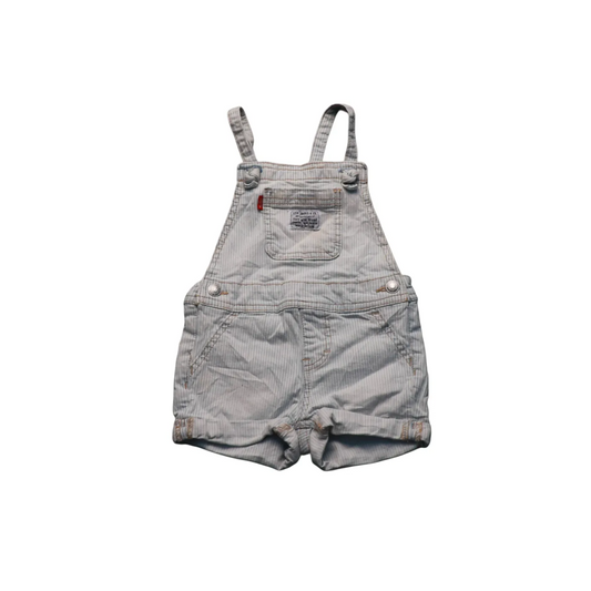 Levis Kids Stripe Dungarees Multicolour Age 18M