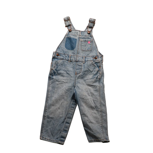 OshKosh Kids  Dungaree Blue Age 18M