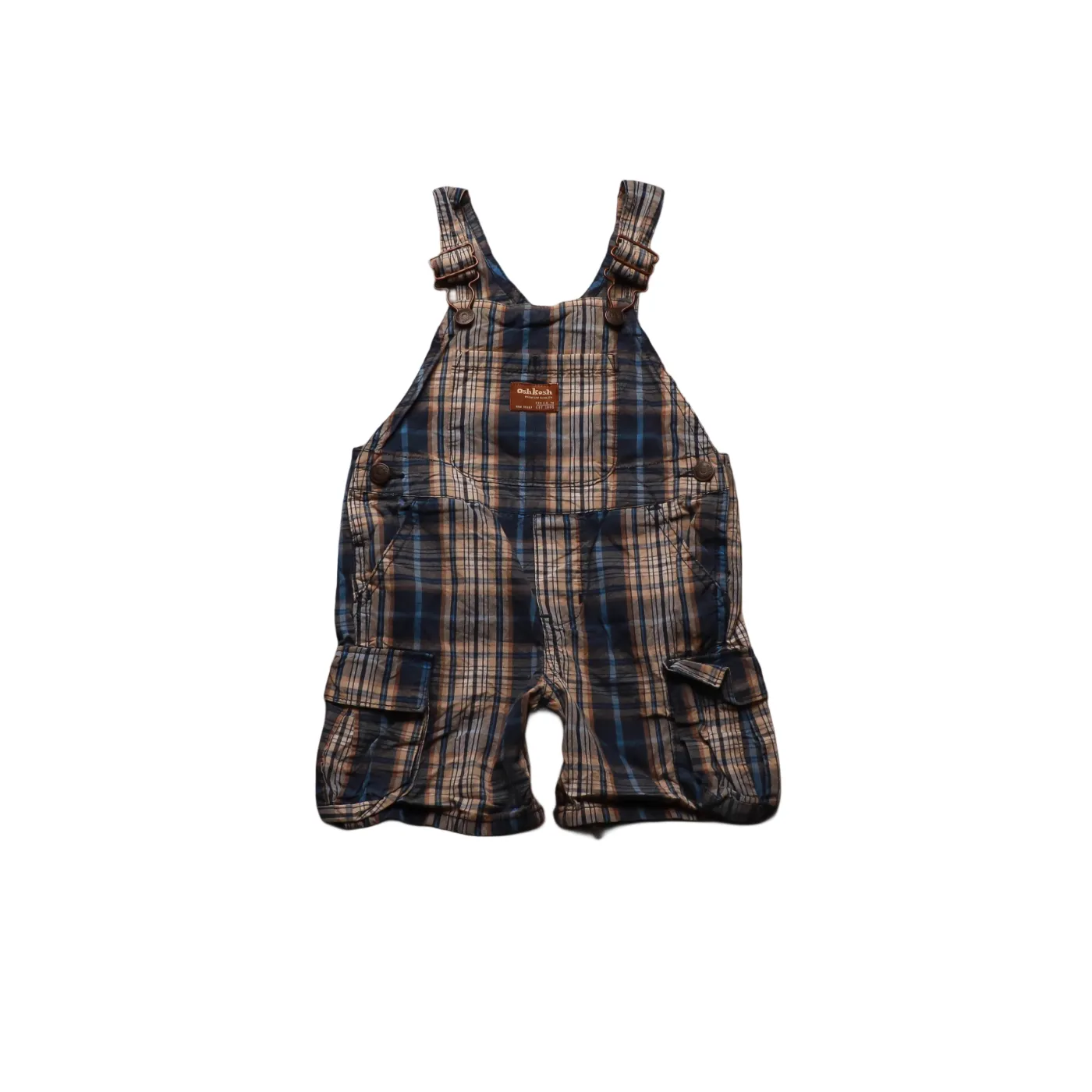 OshKosh Kids Stripe Dungaree Multicolour Age 18M