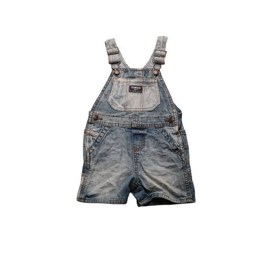 OshKosh Kids Shortall Dungaree Blue Age 18M