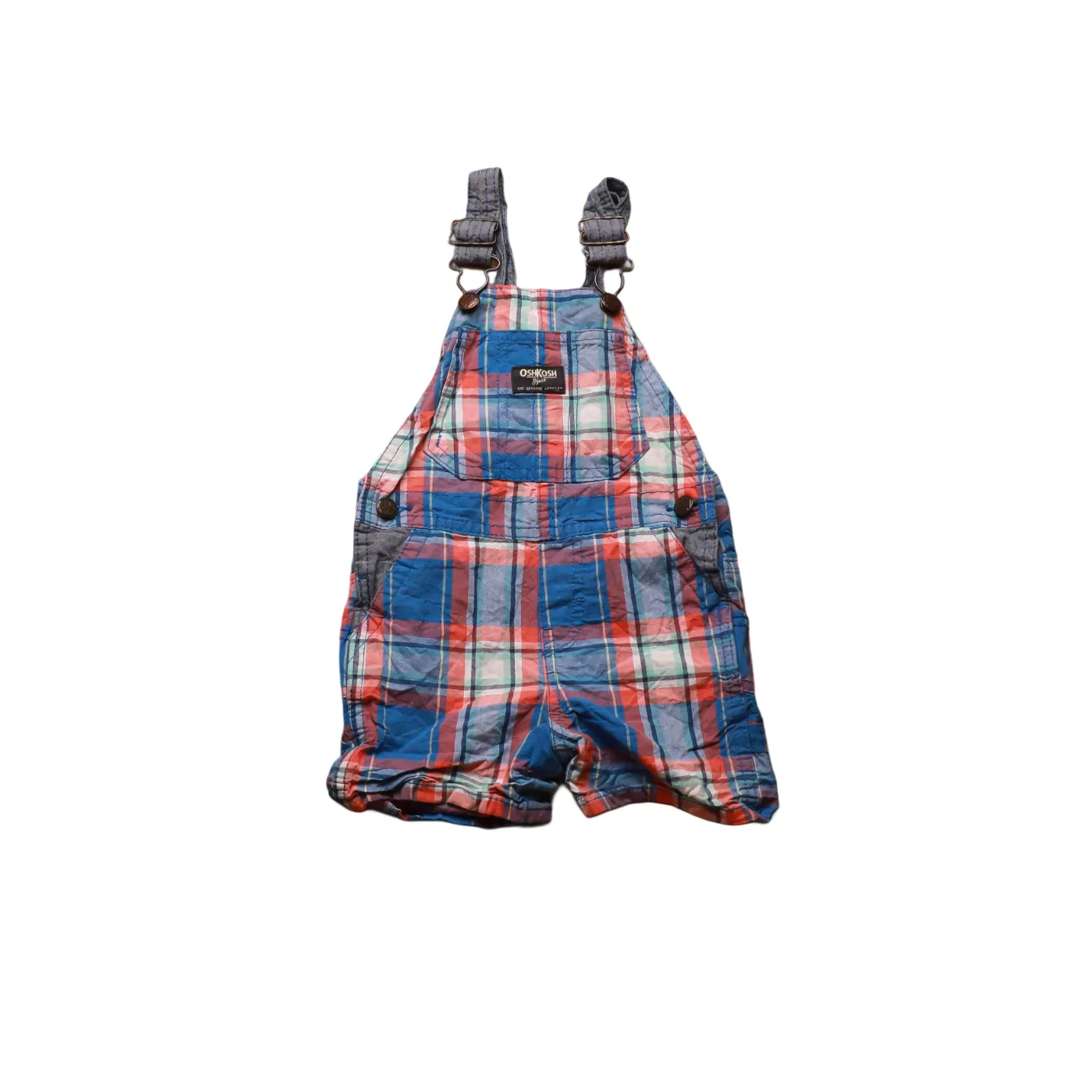 OshKosh Kids Stripe Dungaree Multicolour Age 18M