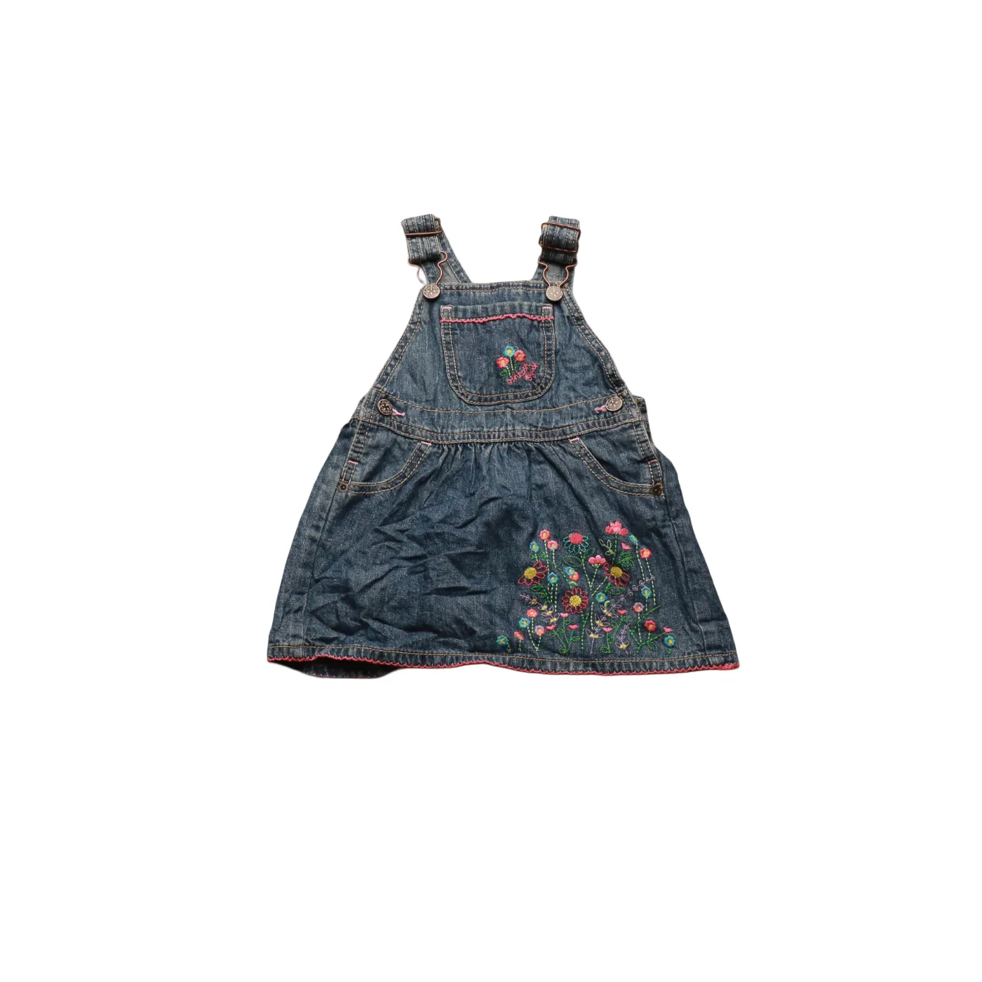 OshKosh Kids Dress Dungaree Blue Age 18M
