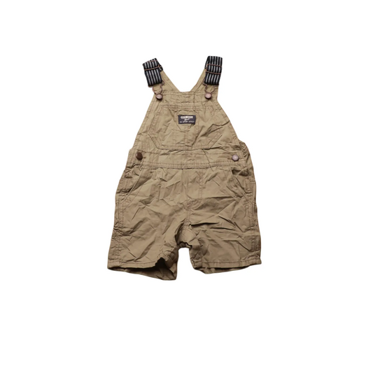 OshKosh Kids Shortall Dungaree Green Age 18M
