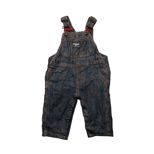 Oshkosh Kids Padded Dungaree Blue Age 6M
