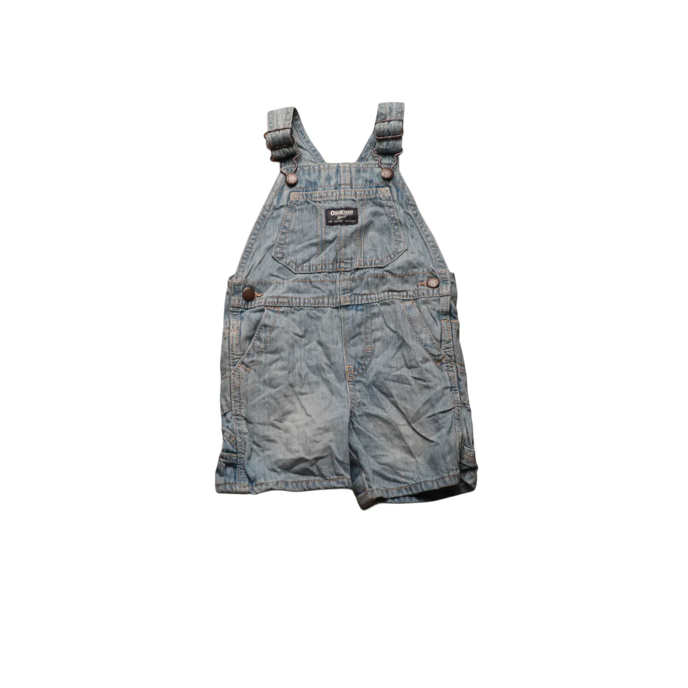 OshKosh Kids Shortall Dungaree Blue Age 18M