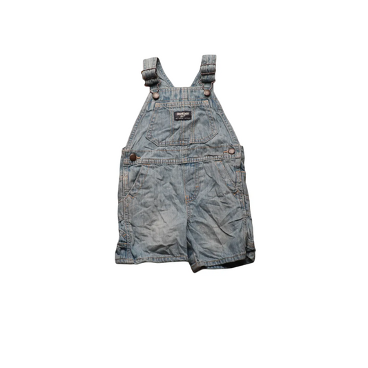 OshKosh Kids Shortall Dungaree Blue Age 18M
