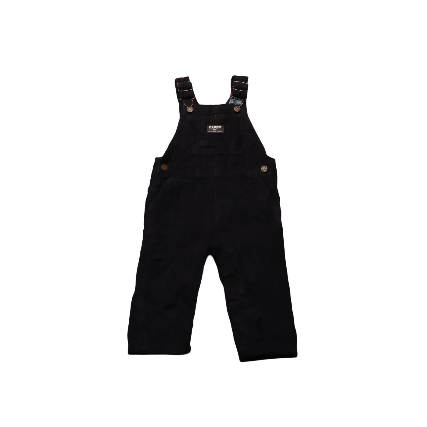 OshKosh Kids Corduroy Dungaree Blue Age 12-18M