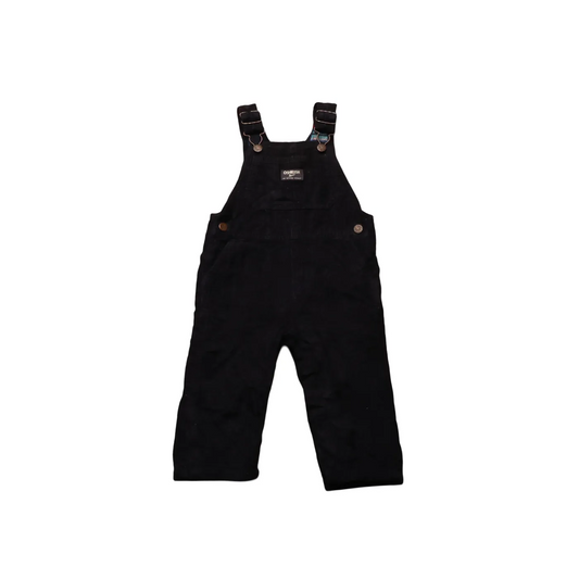 OshKosh Kids Corduroy Dungaree Blue Age 12-18M