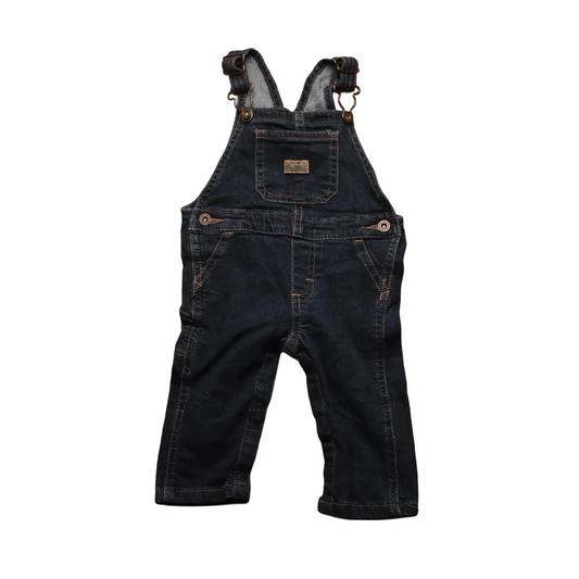 Wrangler Kids  Dungaree Blue Age 3-6M