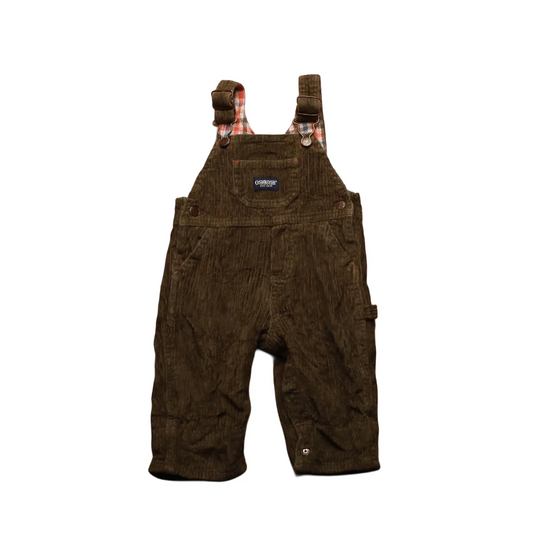 Oshkosh Kids Corduroy Dungaree Green Age 3-6M