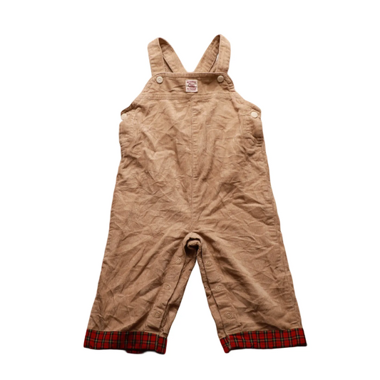 Chaps Kids  Dungaree Brown Age 9M