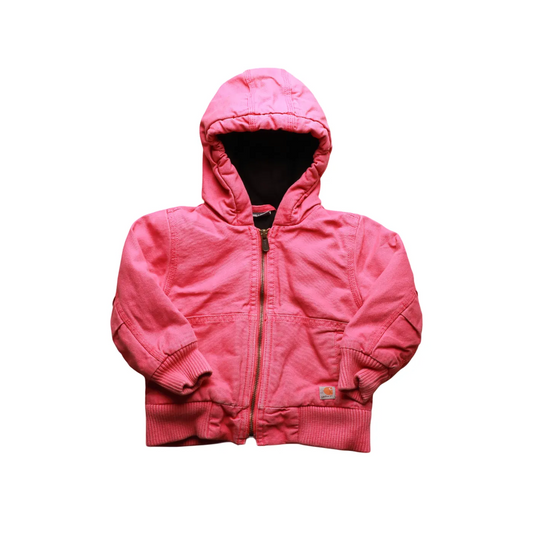 Carhart Kids Patted Jacket Jacket Pink 2T