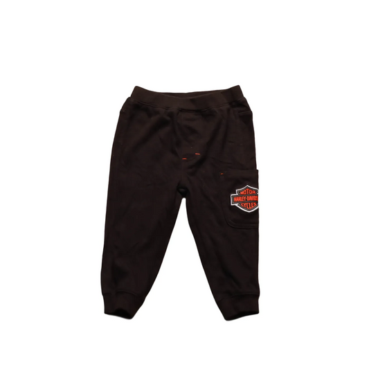 Harley Davidson Kids Track Bottoms Black 12M
