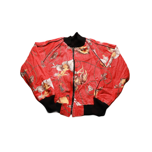 Unbranded Kids Reversible Barouque Jacket Multi 8-9Y