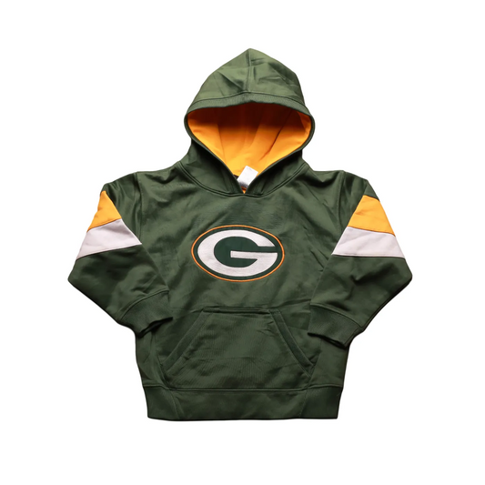 Green Bay Parkers Kids NFL Hoodie Green 5-6Y
