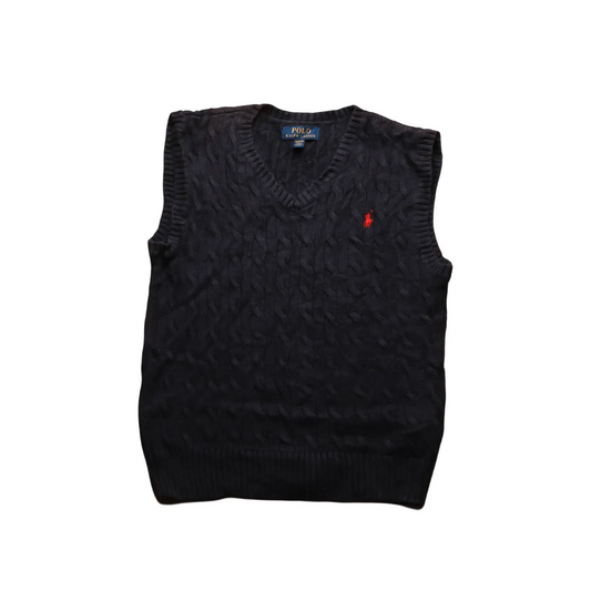 Ralph Lauren Kids Knitwear Vest Blue 10-12Y