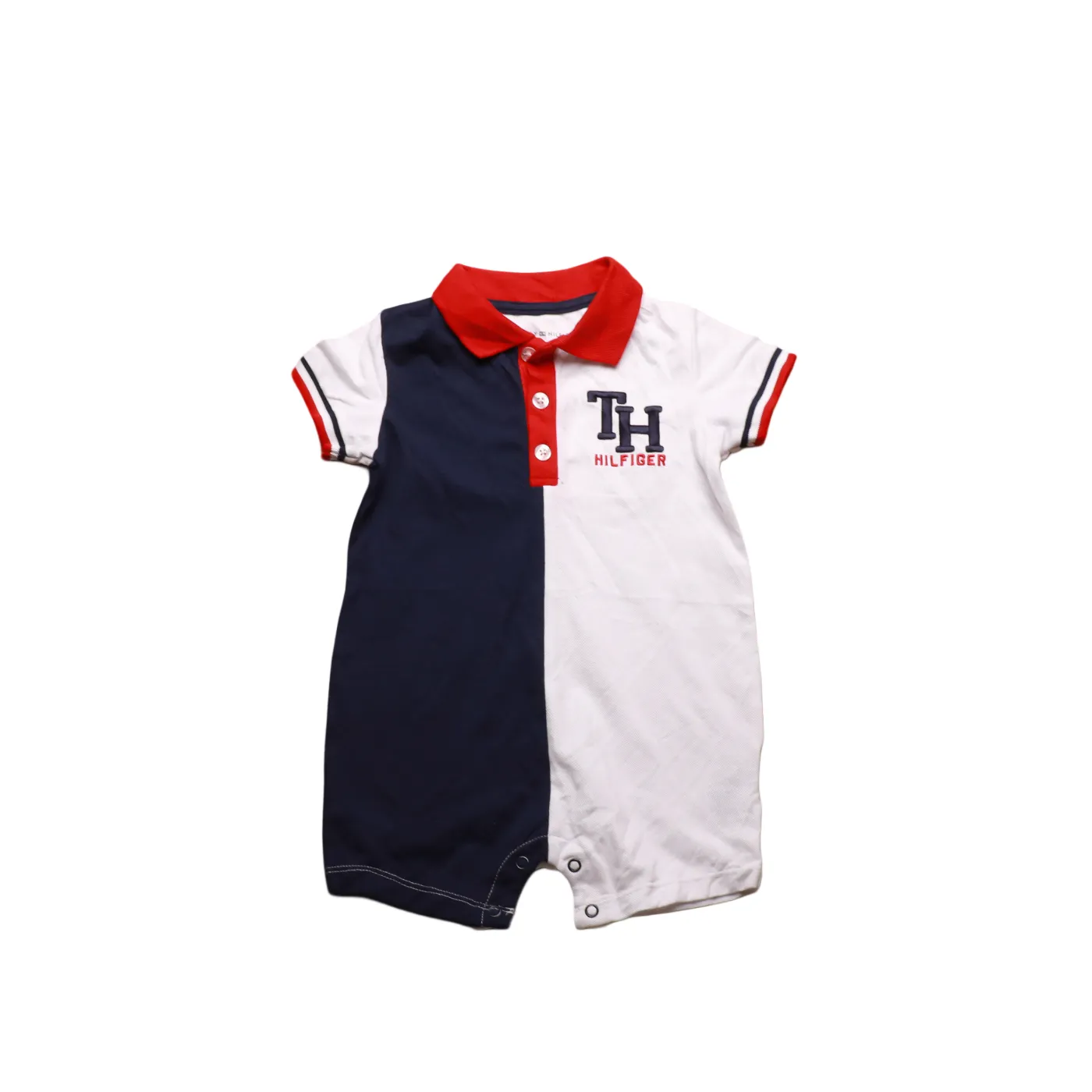 Tommy Hilfiger Kids Polo Onesie Multi Age 12M
